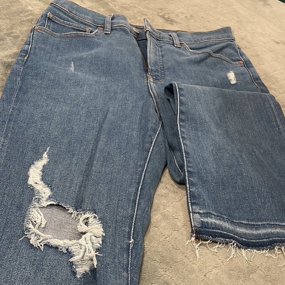 Express cropped flare denim - Picture 3 of 4